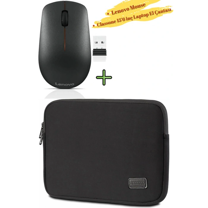 Mouse 400, Classone WSL1500 Livorno Serisi 15.6 inç Su Geçirmez Laptop Çantası Taşıma Kılıfı