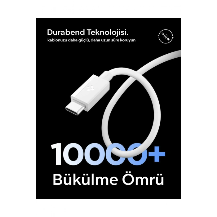 USB-C to USB-C 1 Metre Kablo 60W Güç / PPS 2.0 Super Hızlı Şarj / 480 Mbps Type-C Black - ACA08718