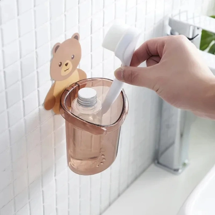 Ayı Figürlü Plastik Organizer