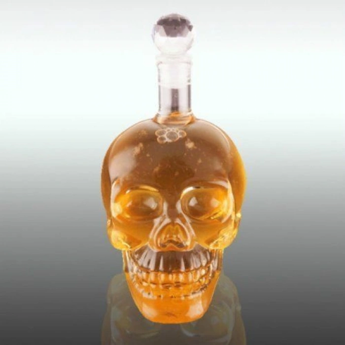 Crystal Head Kuru Kafa Cam Şişe 350 Ml