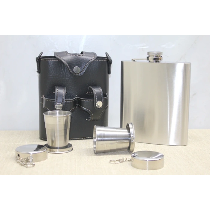 Deri Kılıflı Matara Seti VIVA1331