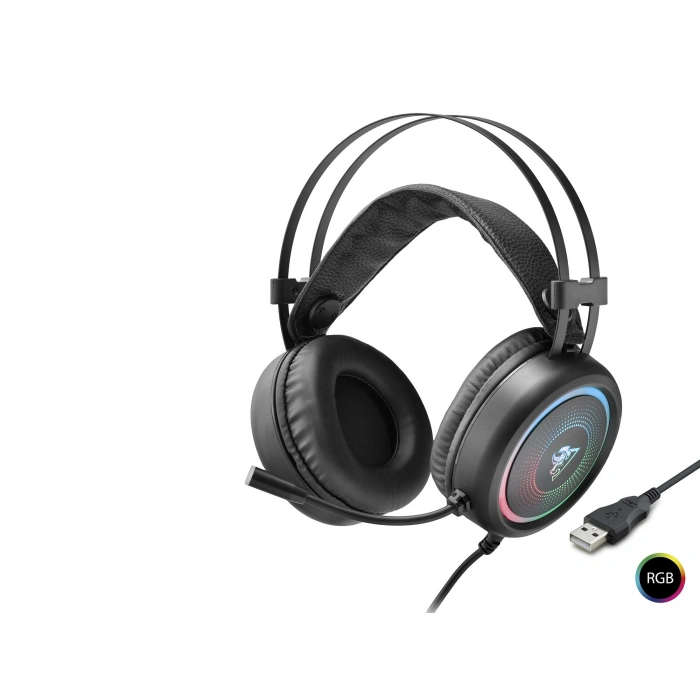G882 Kulaklık 7.1 Usb Rgb - Siyah