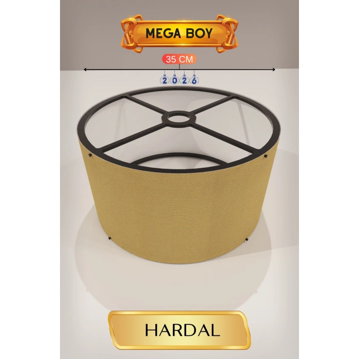 Hardal Lambader Başlığı 35 CM Mega Boy