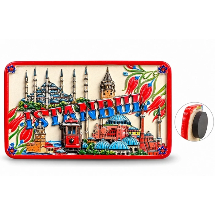 İstanbul Temalı Polyester Magnet Alk5865