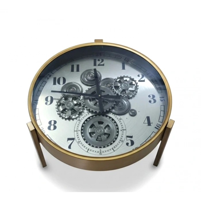 Metal Çarklı Sehpa Saat VIVA563