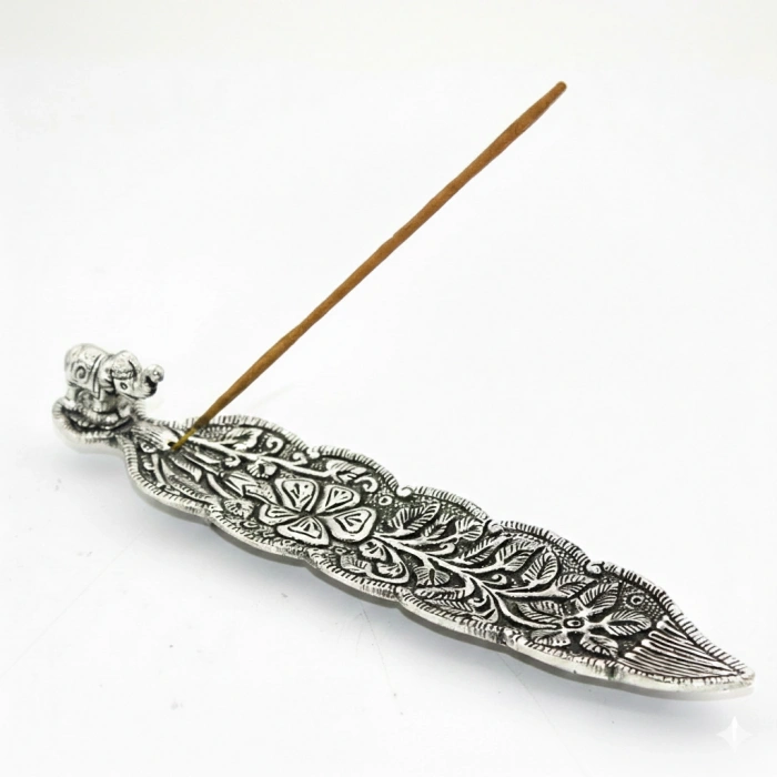 Metal Kayık Fil Tasarımı Tütsülük Model 1
