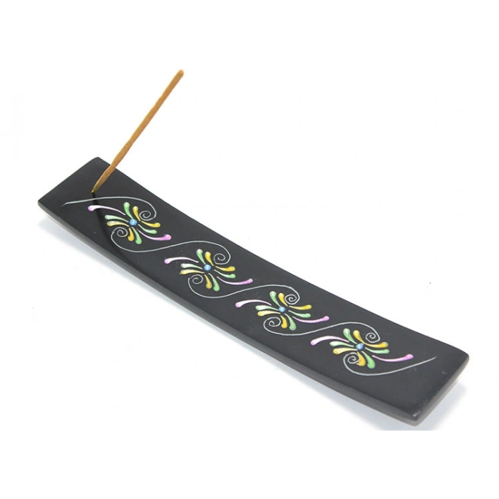 Obsidian Taşı Kayık Tütsülük Model 7