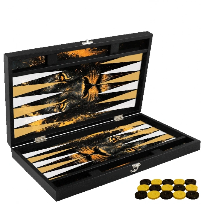 Özel Aslan Tasarımı Tavla