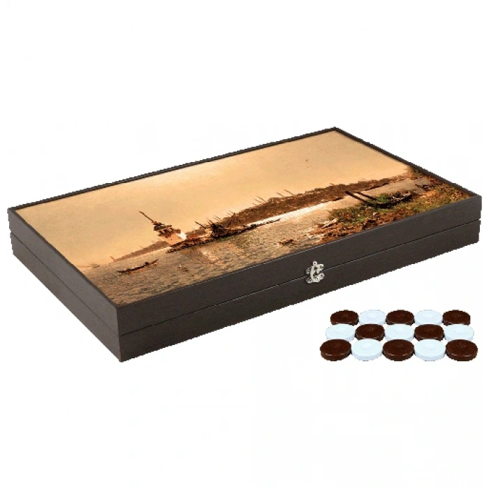 Özel Trendy Kızkulesi Tasarımı Tavla