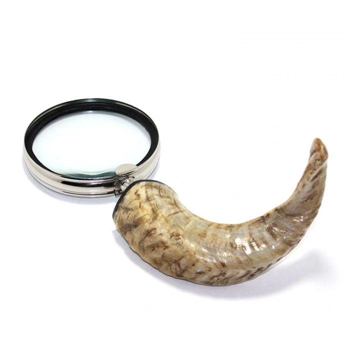 Pirinç Boynuz Saplı Büyüteç VIVA1730