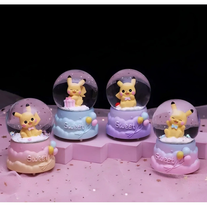 Pokemon Işıklı Kar Küresi 9 Cm VIVA894