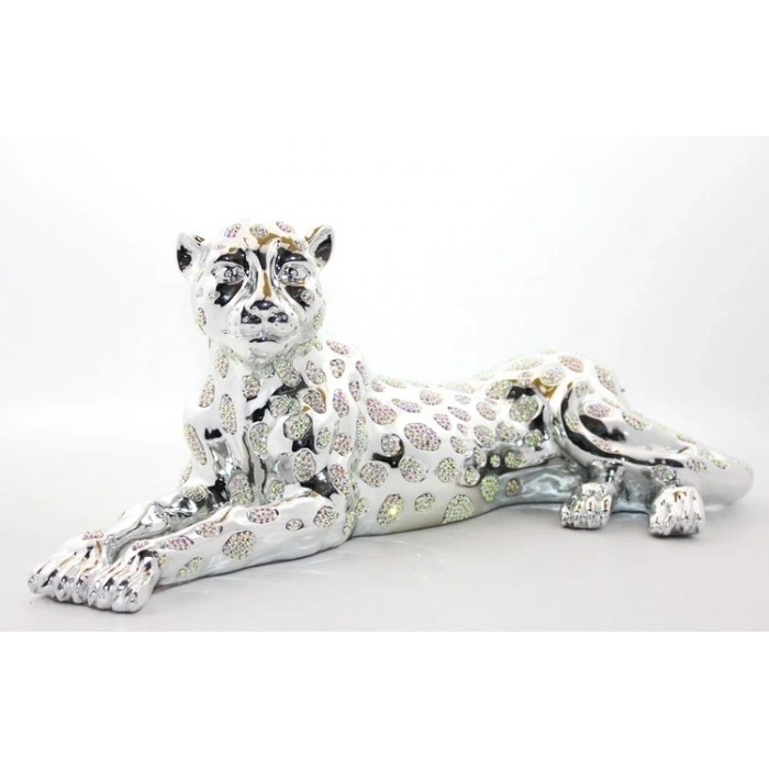 Polyester Oturan Kaplan Figürü VIVA296