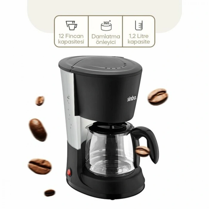 Sinbo 2si 1 Arada Filtre Kahve Ve Çay Demleme Makinesi