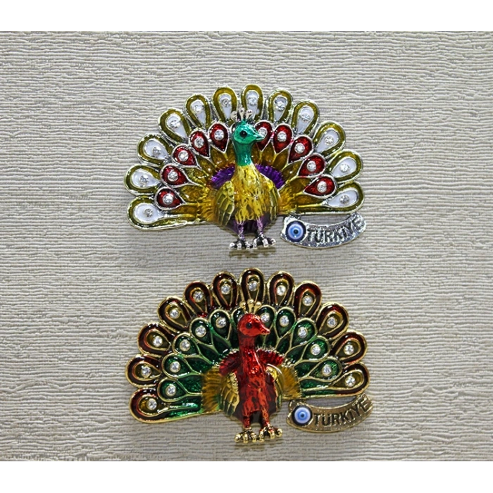 Swaroski Tavuskuşu Magnet VIVA1452