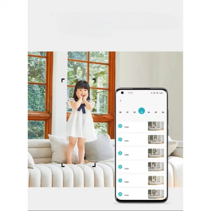 Uygulama Destekli Wi-Fi Ev Güvenlik Kamerası