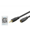 3.5 Mm Aux Uzatma Kablosu 3 M - Siyah HDX1019