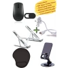 Mouse Kablosuz GY50R91293, Kamera Kapatıcı, Laptop Standı, Mousepad, Telefon Tutucu, USB Lamba