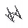Stand Dayanıklı Metal Katlanabilir Ayarlı Siyah Renk Dizüstü Laptop Standı Tablet Laptop Tutucu