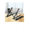 Stand Dayanıklı Metal Katlanabilir Ayarlı Siyah Renk Dizüstü Laptop Standı Tablet Laptop Tutucu