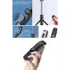 Bluetooth Kumandalı Selfie Çubuğu Tripod, 360 Döner Telefon Tutucu, Çok Amaçlı Telefon Temizleyici