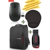 Mouse 400, Bilek Destekli MousePad, B515 Notebook Çantası, 64 GB Flash Bellek Flash Disk