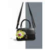 Omuz ve El Çantası ve Papatya Figürlü Aynalı Anahtarlık Hediyeli, Mekanizmalı Günlük Sade Çanta