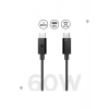 USB-C to USB-C 1 Metre Kablo 60W Güç / PPS 2.0 Super Hızlı Şarj / 480 Mbps Type-C Black - ACA08718