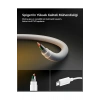 USB-C to USB-C 1 Metre Kablo 60W Güç / PPS 2.0 Super Hızlı Şarj / 480 Mbps Type-C Black - ACA08718