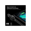 47W USB-C 2 Port Araç içi Hızlı Şarj Aleti + Lightning Şarj Kablo Güç Adaptörü Çakmaklık - ACP04205