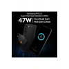 47W USB-C 2 Port Mini Hızlı Şarj Aleti Samsung PPS 2.0 GaN Pro Destekli Akım Koruma Type-C ACH09457