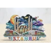 Ahşap İstanbul Temalı Magnet VIVA799