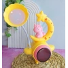 Çocuk Odası Ay ve Unicorn Desenli Gece Lambası