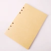 Deri Yaprak Desenli Çizgisiz Defter
