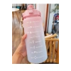 Günlük Motivasyon Su Matarası 2 Litre