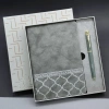 Kutulu Deri Defter Roller Kalem Set