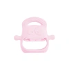Pembe Bebek Silikon Diş Kaşıyıcı