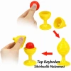 Sarı Renk Sihirli Kupa Top Kaybetme Oyunu 7 cm