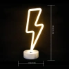 Şimşek Neon LED Lamba