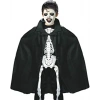 Siyah Renk Yakalı Halloween Pelerini 90 cm