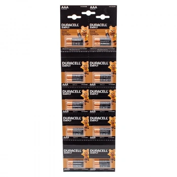 1.5V İnce AAA 20li Alkalin Pil LR03/MN20