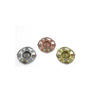 Metal İstanbul Temalı Yöresel Metal Küllük 2Alk75