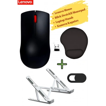 Mouse Kablosuz GY51L52638 Kamera Kapatıcı, Laptop Standı, Bilek Destekli Mousepad,