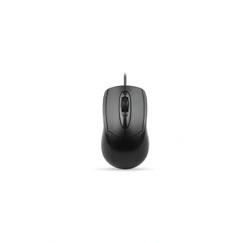 SM-163 Usb Siyah Mouse