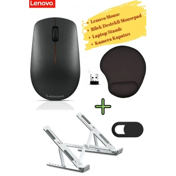 Mouse Kablosuz GY50R91293, Kamera Kapatıcı, Laptop Standı, Bilek Destekli Mousepad,
