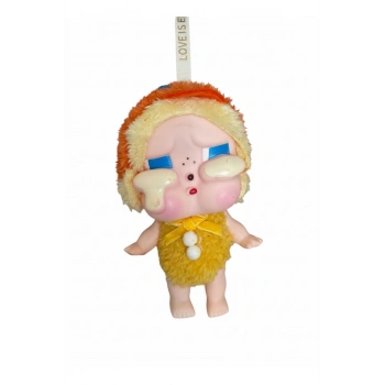 Ağlayan Sürpriz Kutulu Oyuncak Anahtarlıklı Çanta Süsü, Çanta Aksesuarı