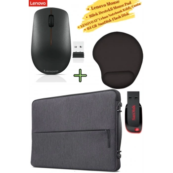 Mouse 400, MousePad, 13 Urban Sleeve Tablet Notebook Kılıfı, 64 GB Flash Bellek Flash Disk