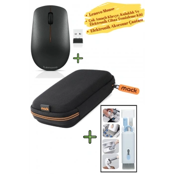 Mouse 400, Elektronik Taşıma Çantası Harddisk Çantası, Elektronik Cihaz Temizleme Kiti