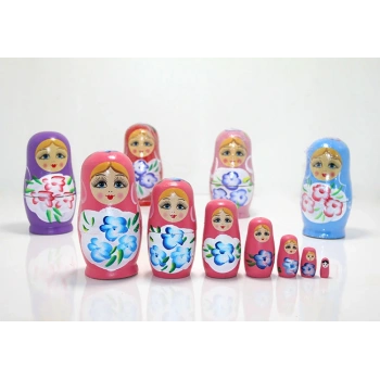 7Li Ahşap Matruşka VIVA63