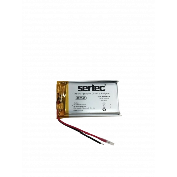 802540 3.7V 800mAh Li-Polymer Pil (Devreli/1.5A)