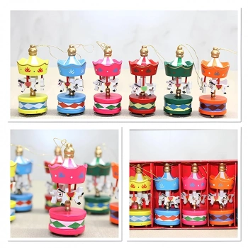 Ahşap 6Lı Dekoratif Atlı Karınca Alk4394